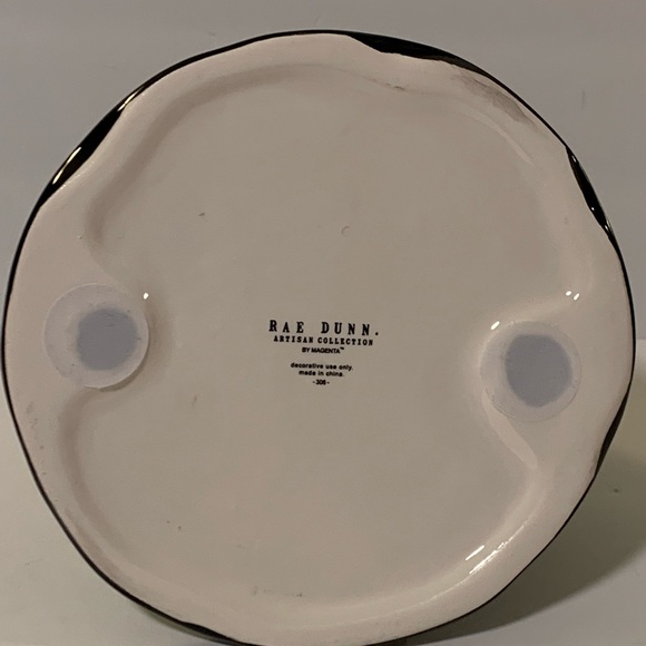 Rae Dunn "Flight Night" Ceramic Hat 7" Figure Halloween Witch new - Picture 4 of 4